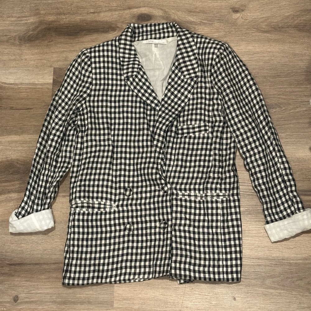 Lovers + Friends Fanning Blazer Ivory and Black - Picture 13 of 13